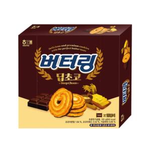 [해태제과] 버터링딥초코_155G(18입)